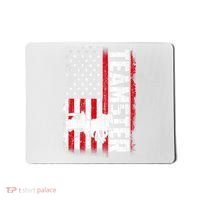 Teamster American Flag Funny Quotes Sayings Mousepad thumb 0