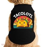 Taco Axolotl- Funny Taco Tuesday Mexican Doggie Tank thumb 0
