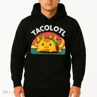 Taco Axolotl- Funny Taco Tuesday Mexican Hoodie thumb 2