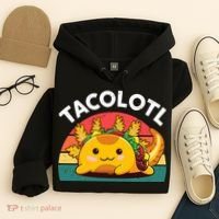 Taco Axolotl- Funny Taco Tuesday Mexican Hoodie thumb 4