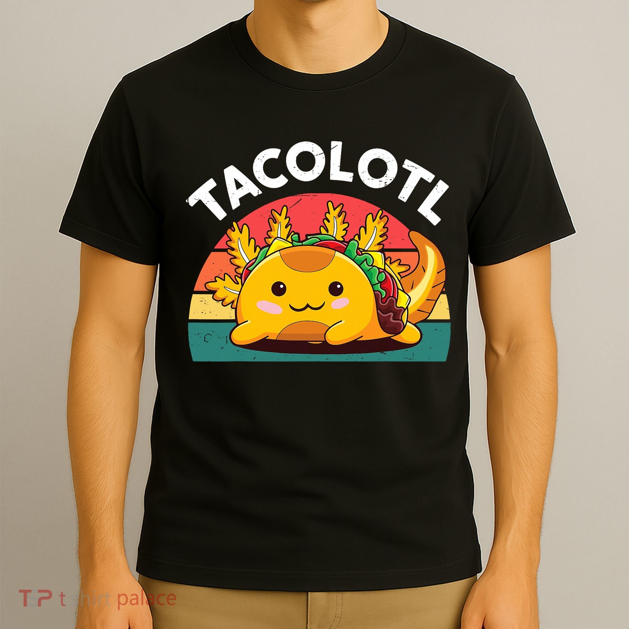 Taco Axolotl- Funny Taco Tuesday Mexican T-Shirt