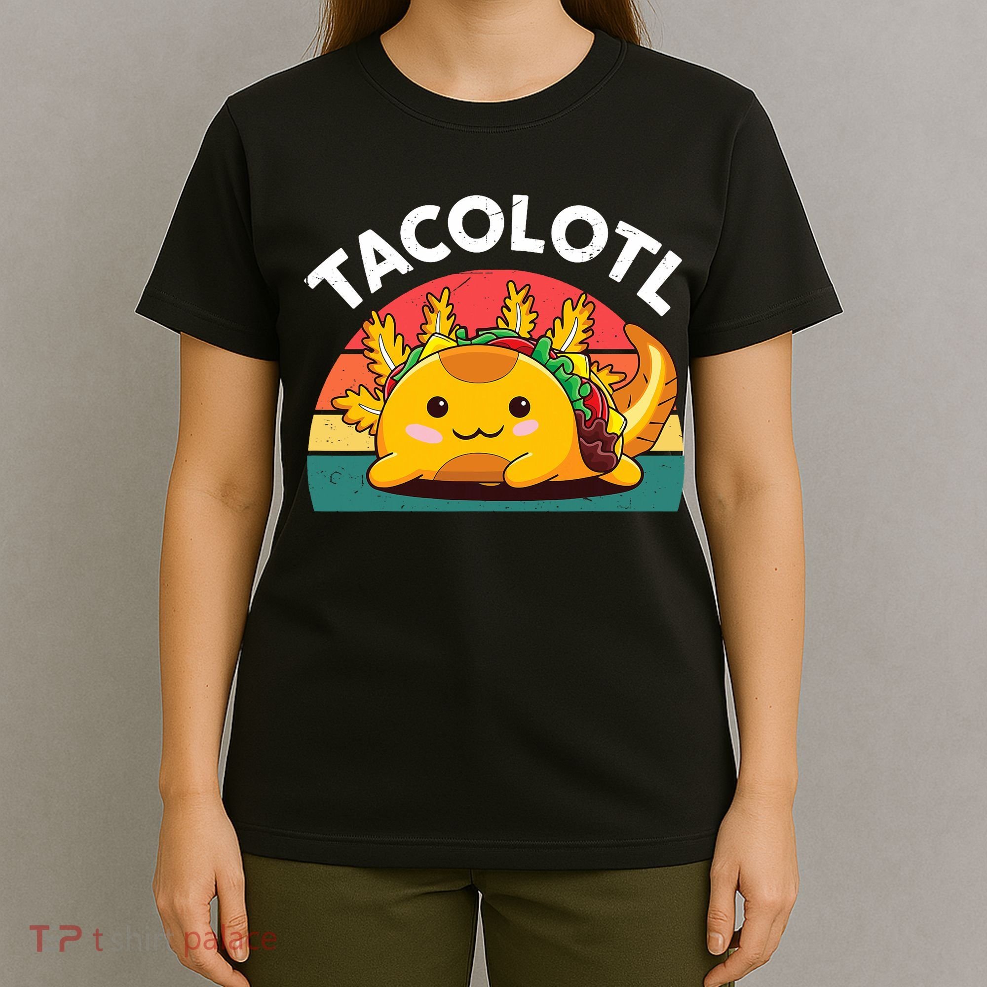 Taco Axolotl- Funny Taco Tuesday Mexican T-Shirt