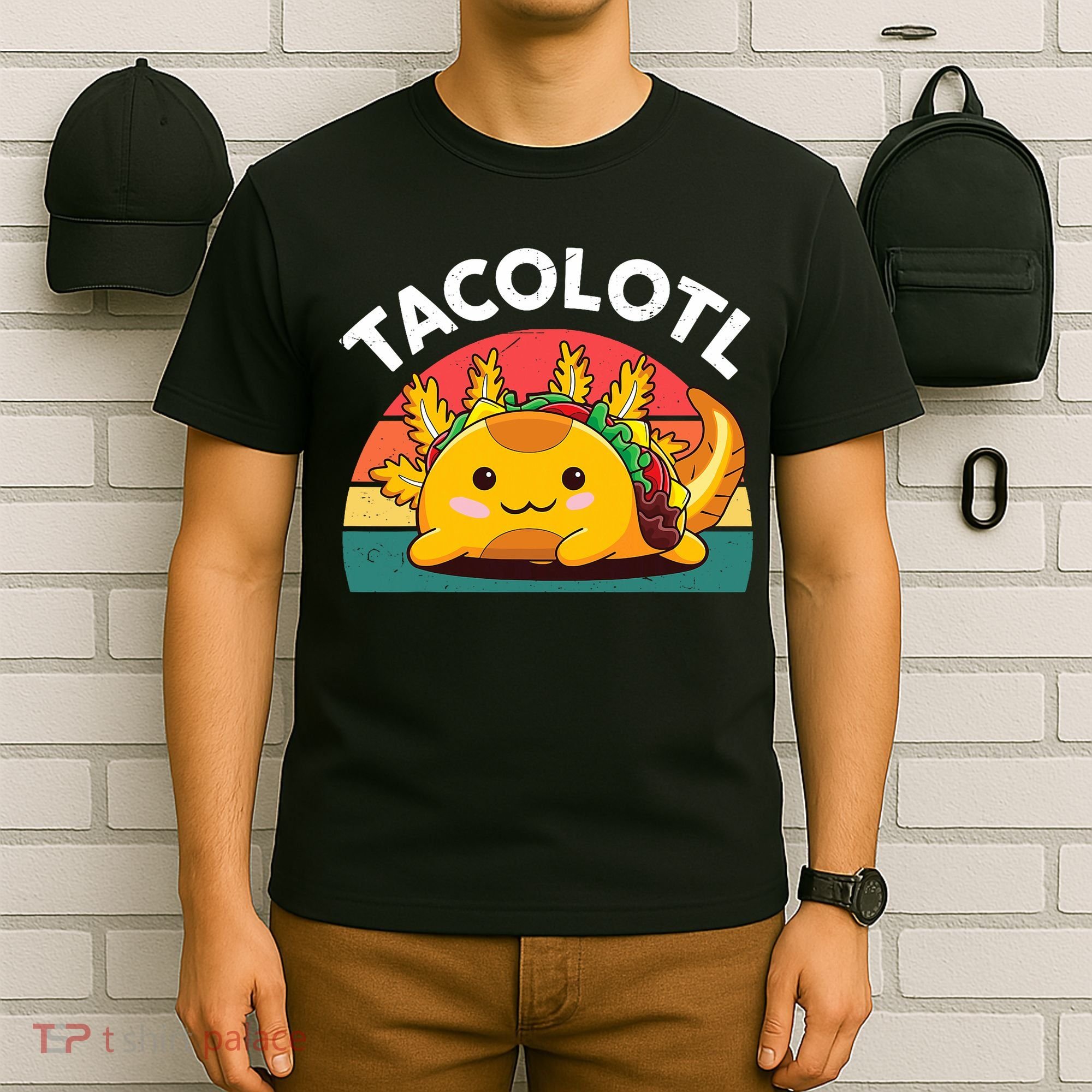 Taco Axolotl- Funny Taco Tuesday Mexican T-Shirt