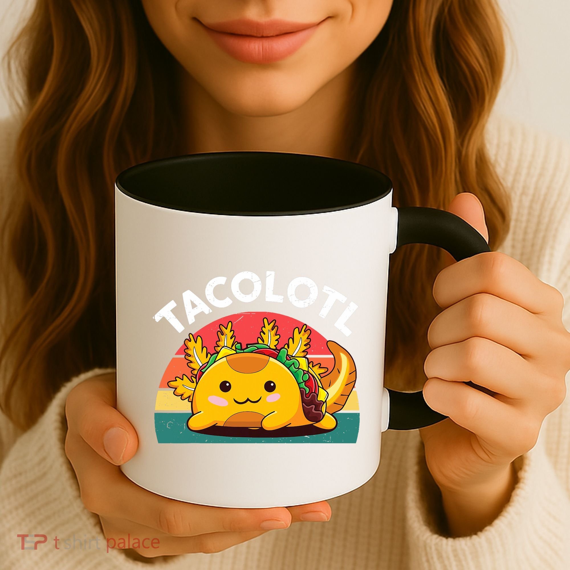 Taco Axolotl- Funny Taco Tuesday Mexican Coffee Mug
