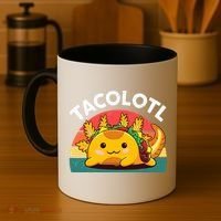 Taco Axolotl- Funny Taco Tuesday Mexican Coffee Mug thumb 4
