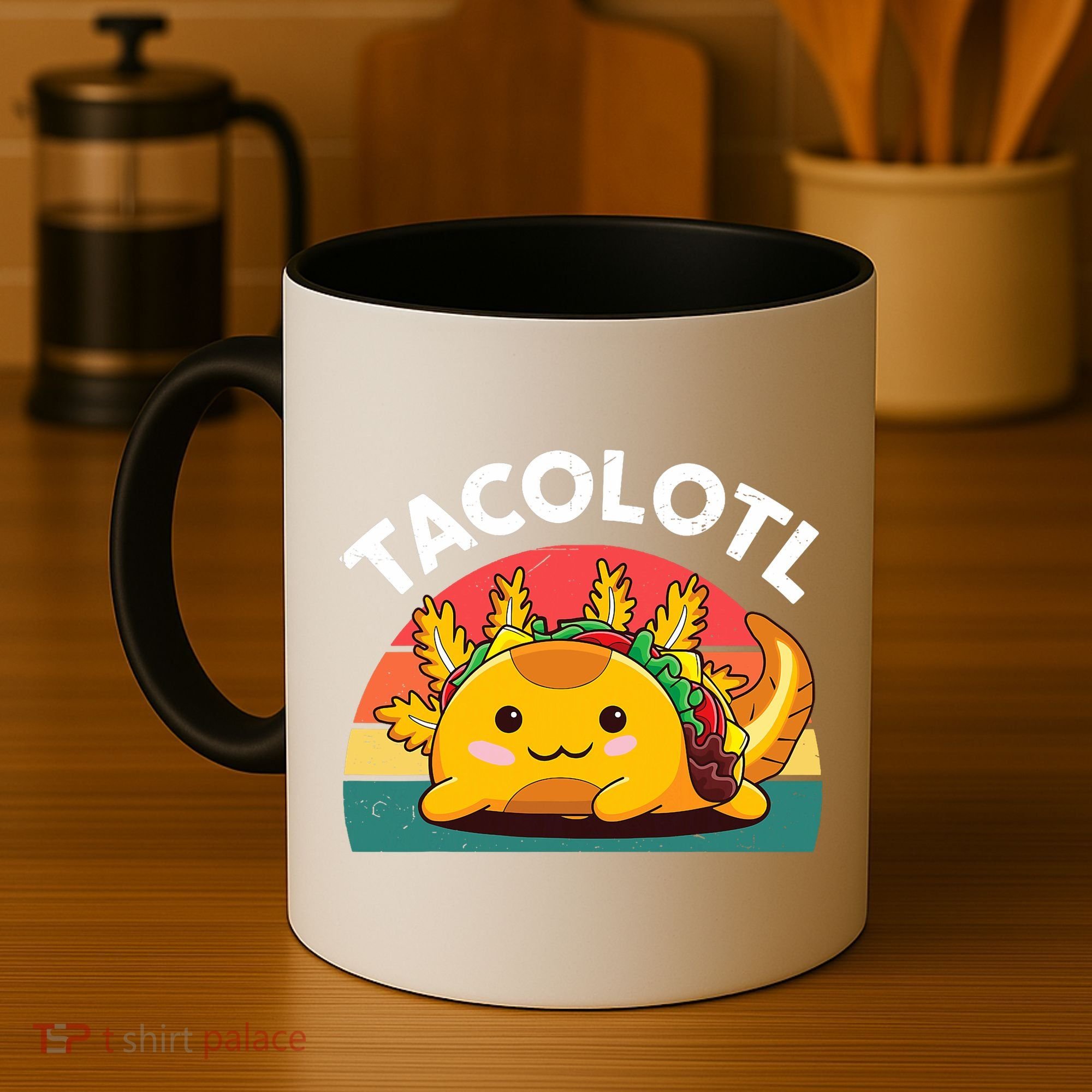 Taco Axolotl- Funny Taco Tuesday Mexican Coffee Mug