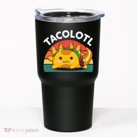 Taco Axolotl- Funny Taco Tuesday Mexican Tumbler thumb 0