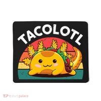 Taco Axolotl- Funny Taco Tuesday Mexican Mousepad thumb 0