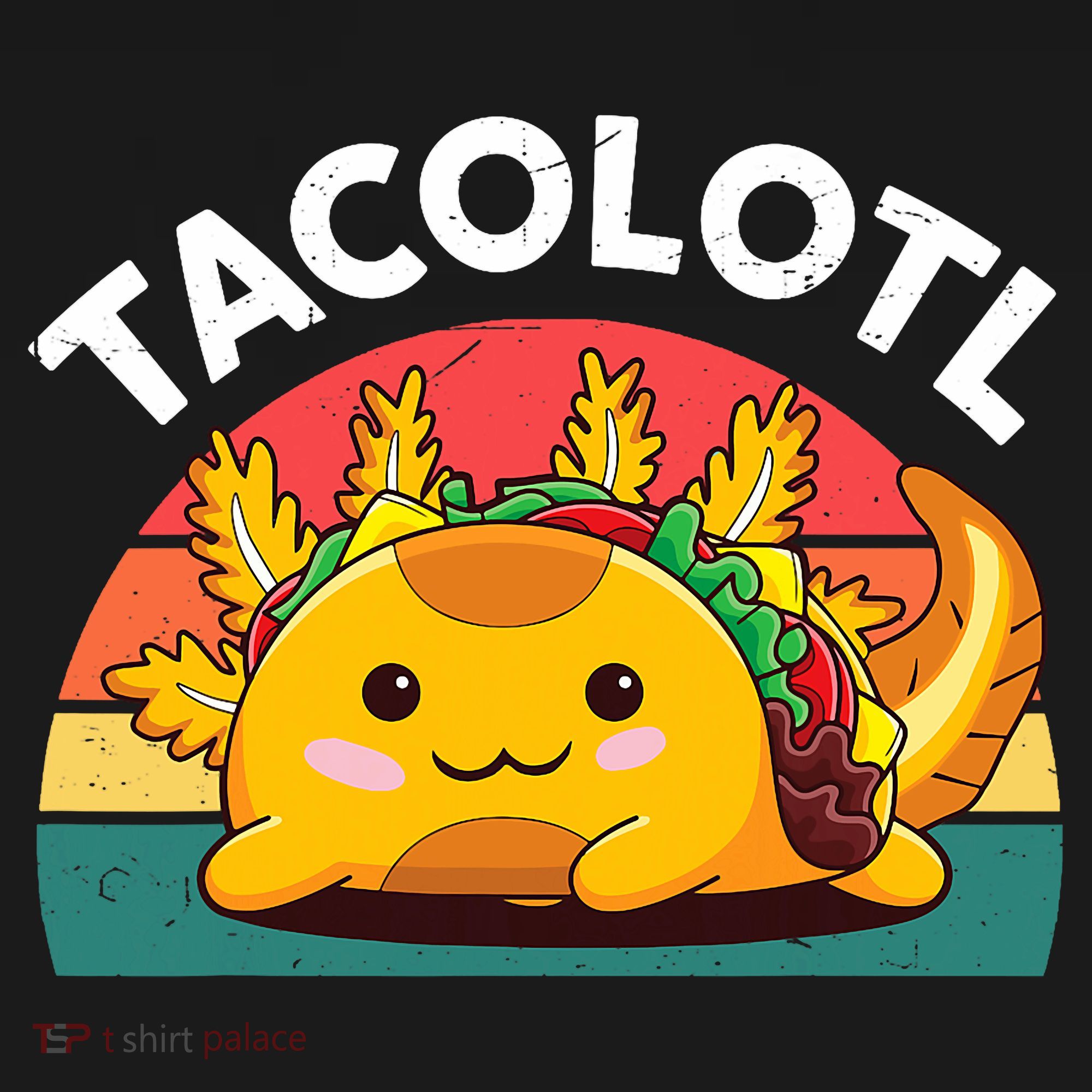 Taco Axolotl- Funny Taco Tuesday Mexican Baby Bodysuit