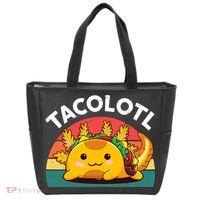 Taco Axolotl- Funny Taco Tuesday Mexican Tote Bag thumb 0
