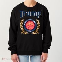 Trump A Fine President 2024 Women's Sweatshirt thumb 0