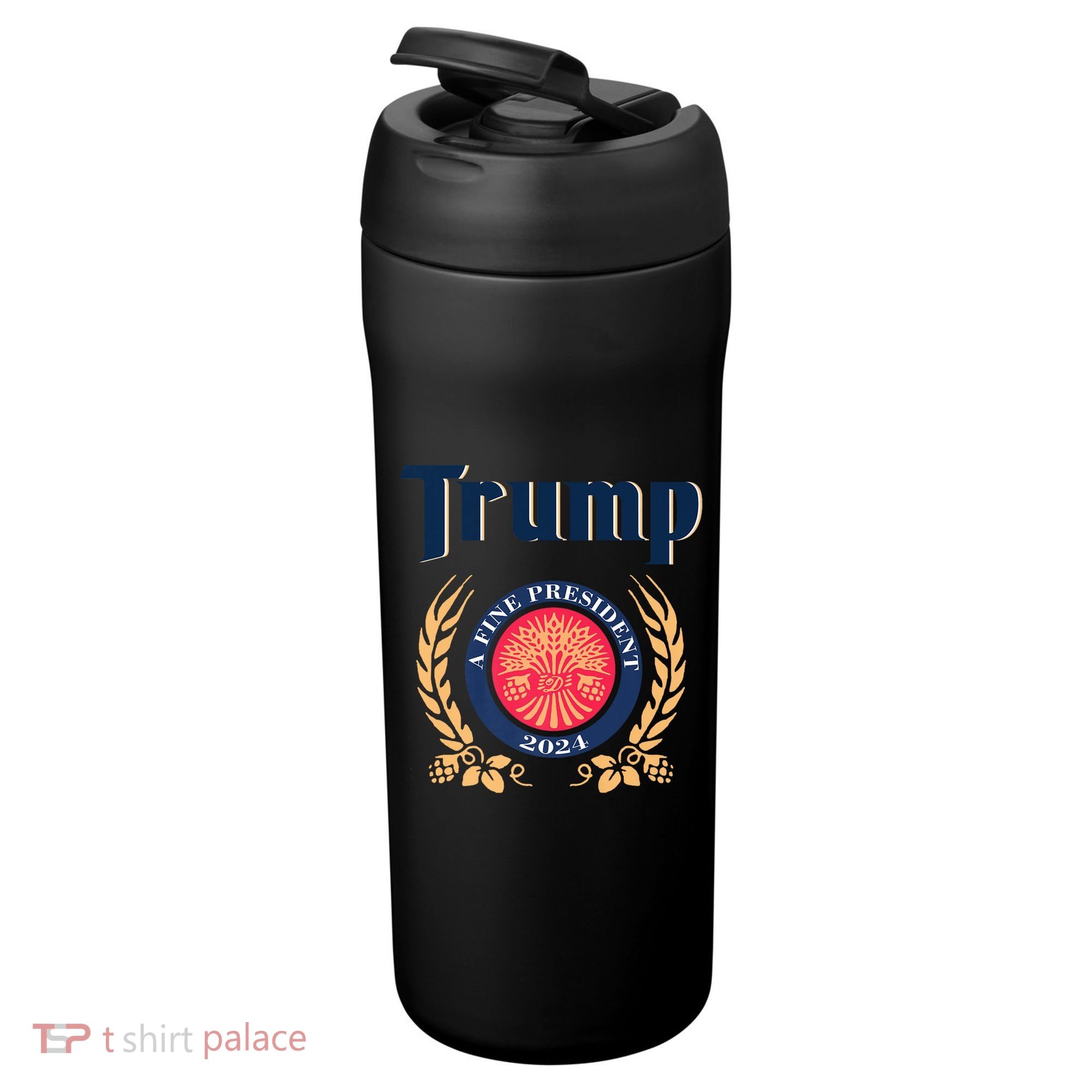 Trump A Fine President 2024 24oz Duet Stainless Steel Tumbler
