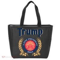 Trump A Fine President 2024 Tote Bag thumb 0