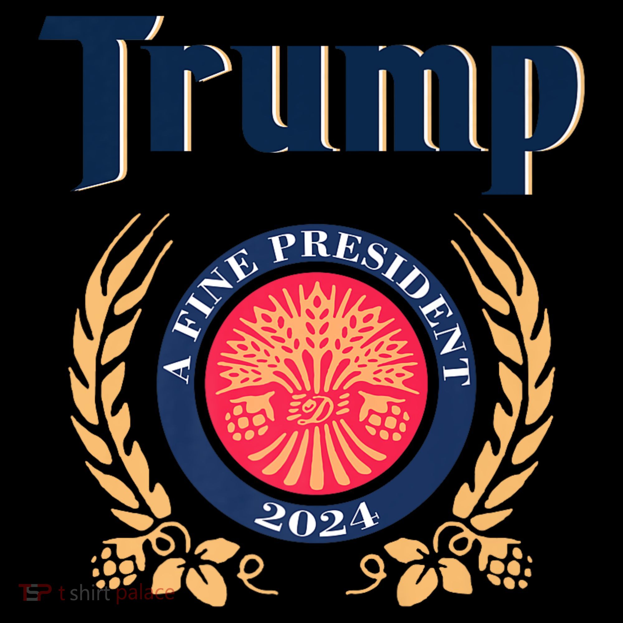 Trump A Fine President 2024 Tote Bag