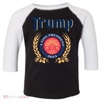Trump A Fine President 2024 Toddler Fine Jersey T-Shirt thumb 0