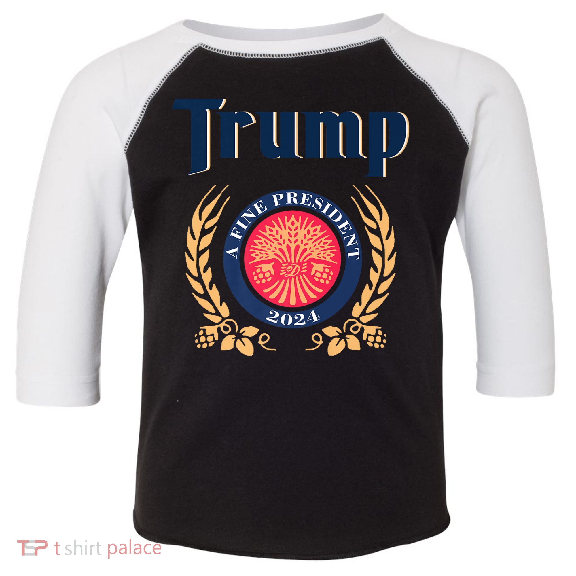 Trump A Fine President 2024 Toddler Fine Jersey T-Shirt
