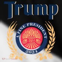 Trump A Fine President 2024 Toddler Fine Jersey T-Shirt thumb 2