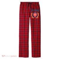 Trump A Fine President 2024 Men's Flannel Plaid Pajama Pants thumb 0