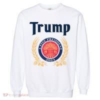 Trump A Fine President 2024 Garment-Dyed Sweatshirt thumb 0