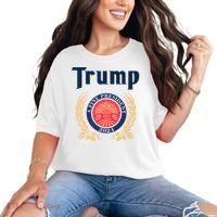 Trump A Fine President 2024 Comfort Colors T-Shirt thumb 0