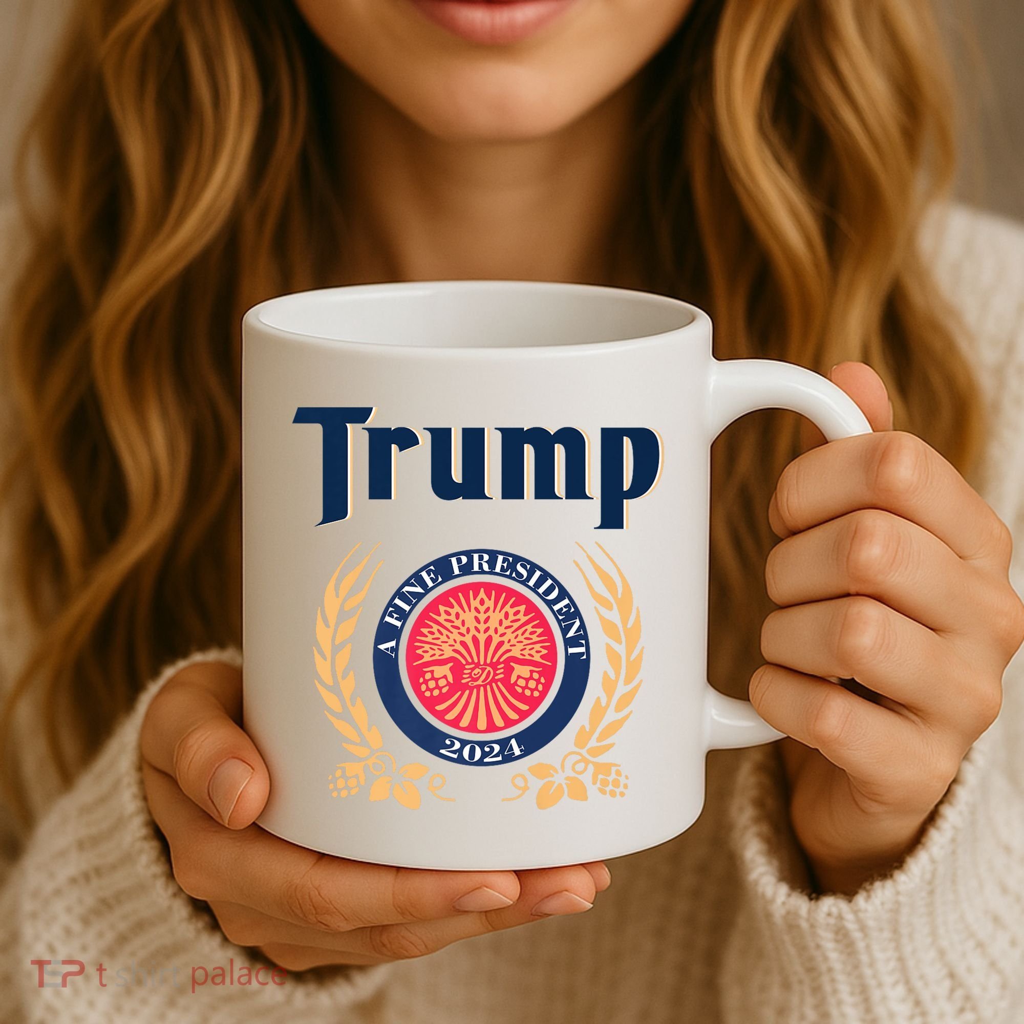 Trump A Fine President 2024 Coffee Mug