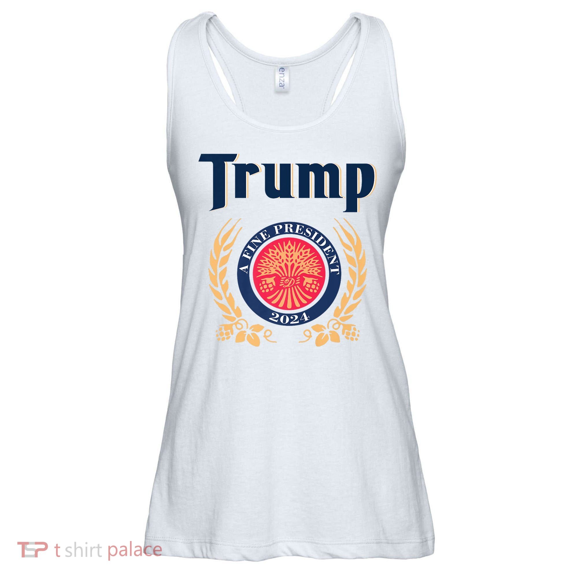 Trump A Fine President 2024 Ladies Essential Flowy Tank