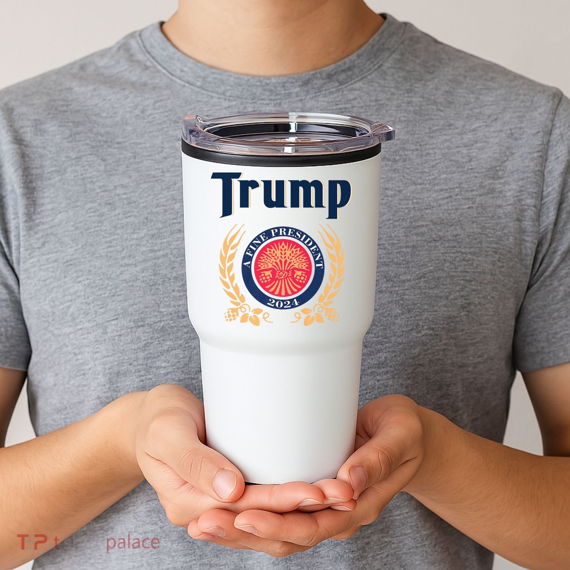 Trump A Fine President 2024 Tumbler
