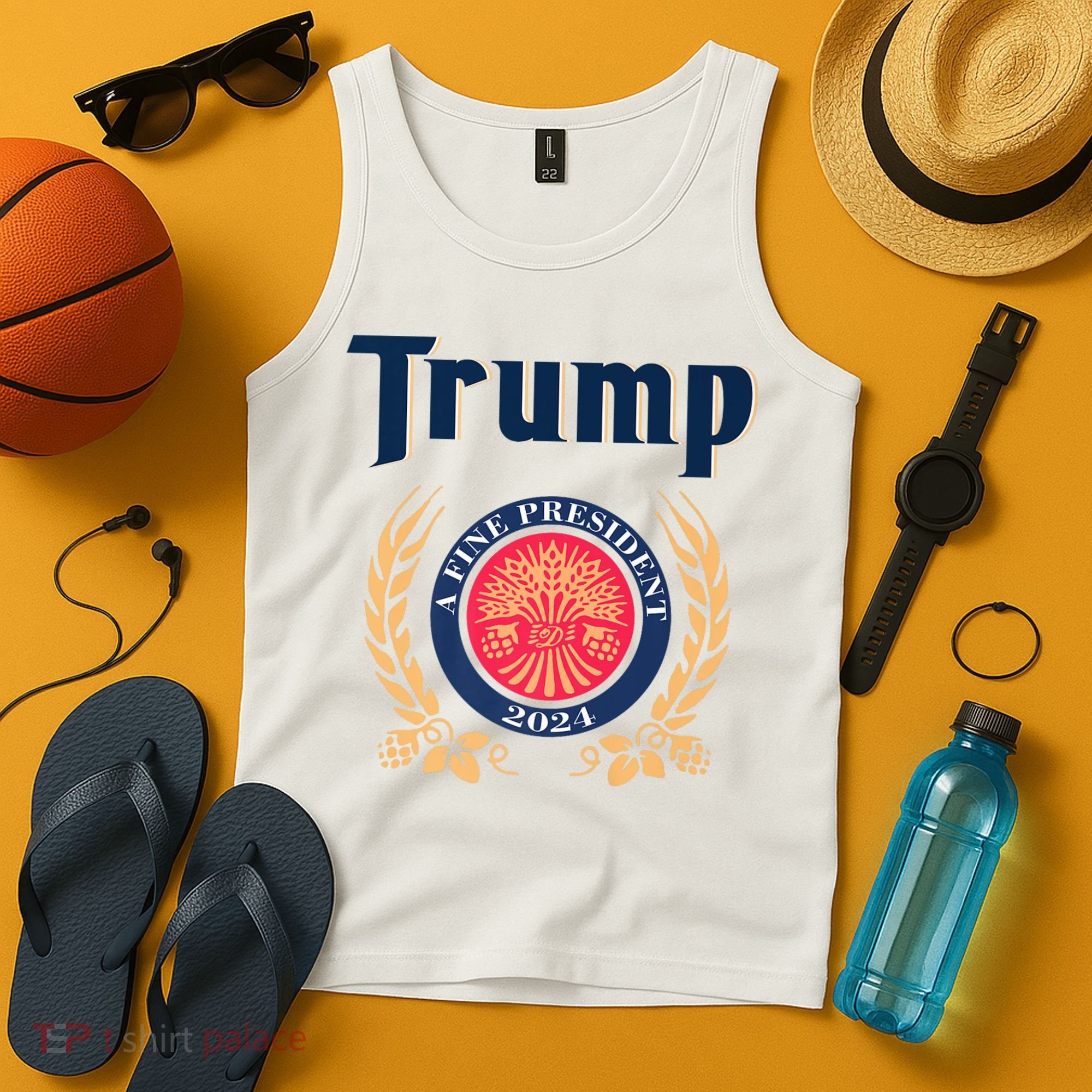 Trump A Fine President 2024 Tank Top