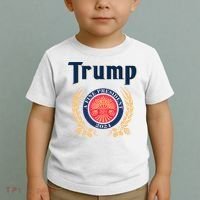 Trump A Fine President 2024 Toddler T-Shirt thumb 2