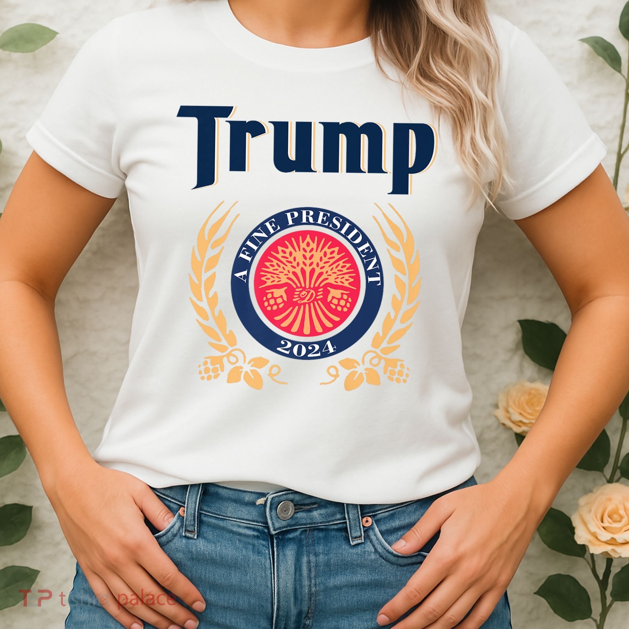 Trump A Fine President 2024 Women's T-Shirt