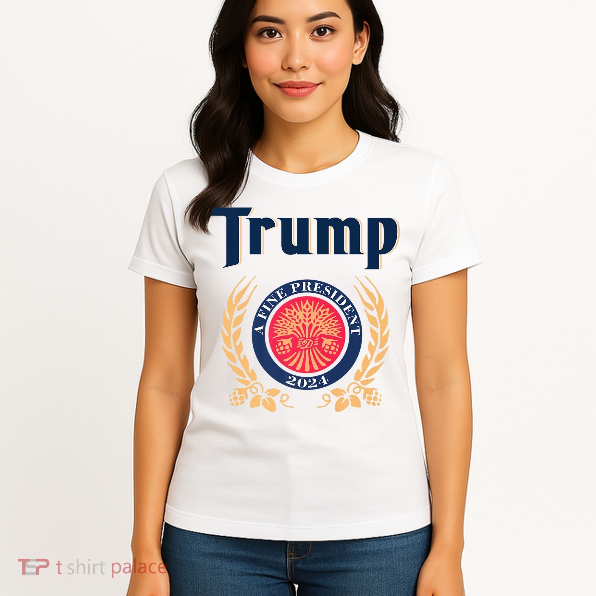 Trump A Fine President 2024 Women's T-Shirt
