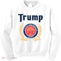 Trump A Fine President 2024 Kids Sweatshirt thumb 0