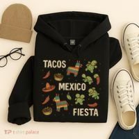 Tacos and Fiesta Celebration Hoodie thumb 4