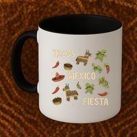 Tacos and Fiesta Celebration Coffee Mug thumb 2