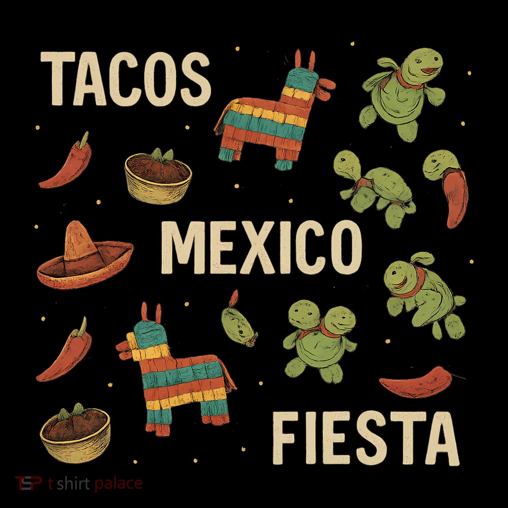 Tacos and Fiesta Celebration Women's Hoodie
