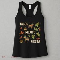 Tacos and Fiesta Celebration Women's Tank Top thumb 3