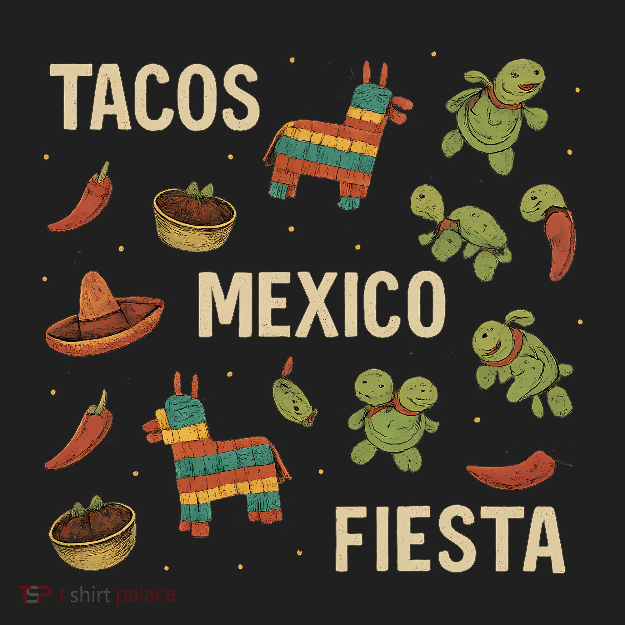 Tacos and Fiesta Celebration Hat
