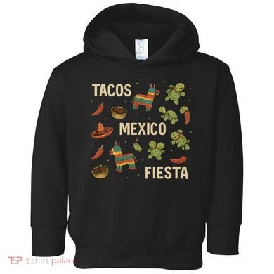 Tacos and Fiesta Celebration Toddler Hoodie