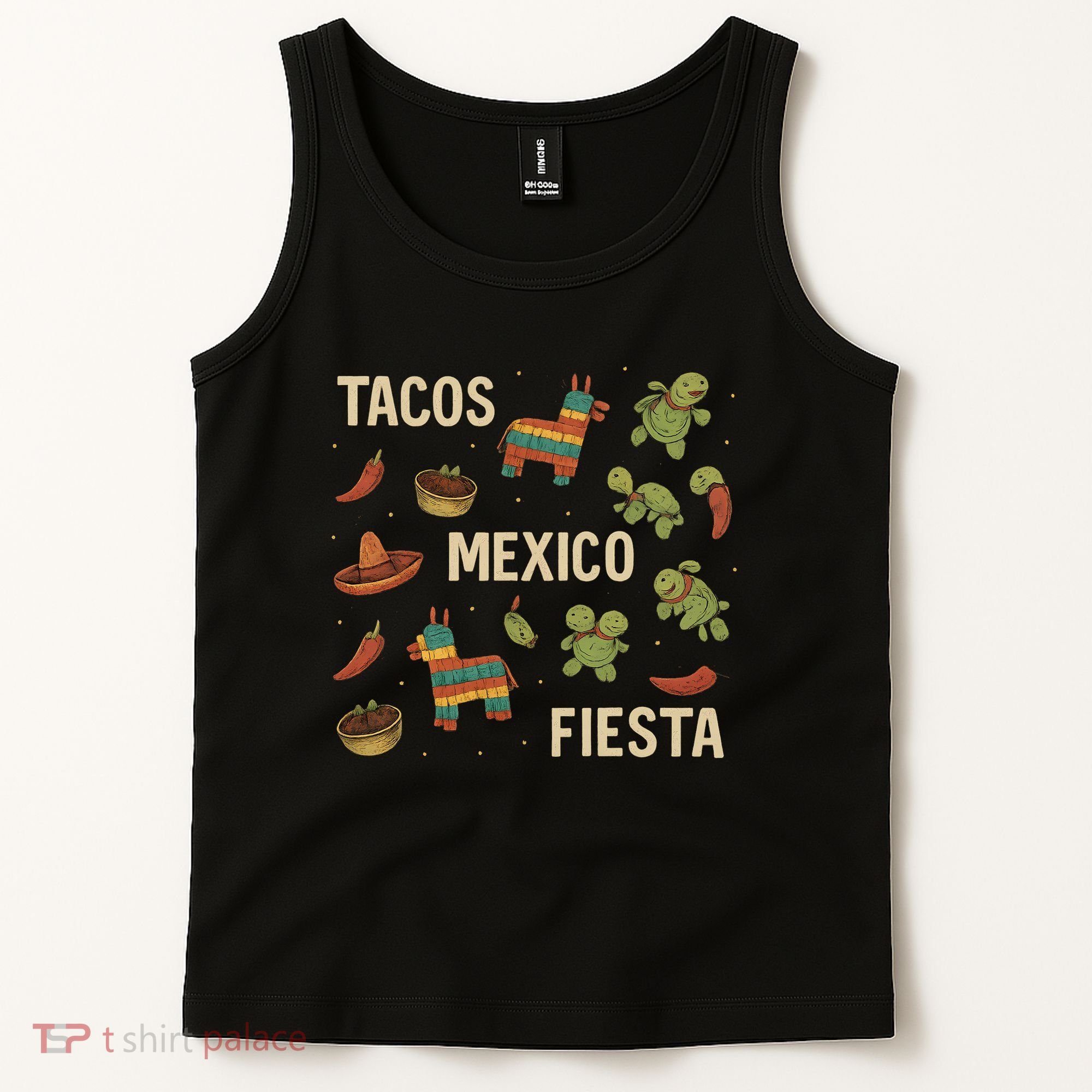 Tacos and Fiesta Celebration Tank Top