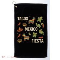 Tacos and Fiesta Celebration Golf Towel thumb 0