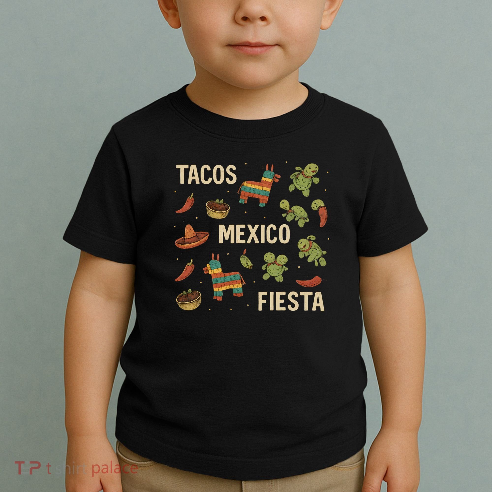 Tacos and Fiesta Celebration Toddler T-Shirt