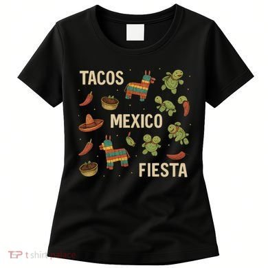 Tacos and Fiesta Celebration Women's T-Shirt