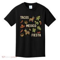 Tacos and Fiesta Celebration Kids T-Shirt thumb 0