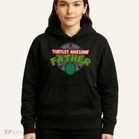 Turtley Awesome Father Awesome Fathers Day Hoodie thumb 5