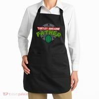 Turtley Awesome Father Awesome Fathers Day Apron thumb 2