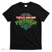 Turtley Awesome Father Awesome Fathers Day T-Shirt thumb 0