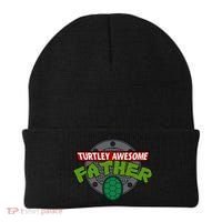 Turtley Awesome Father Awesome Fathers Day Beanie thumb 0