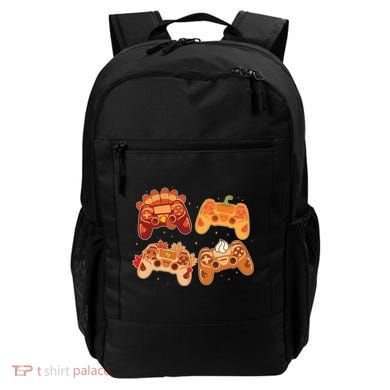 Thanksgiving Autumn Fall Video Game Controllers Backpack