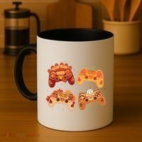 Thanksgiving Autumn Fall Video Game Controllers Coffee Mug thumb 4