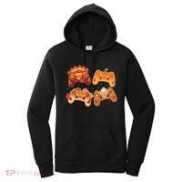 Thanksgiving Autumn Fall Video Game Controllers Women's Hoodie thumb 0
